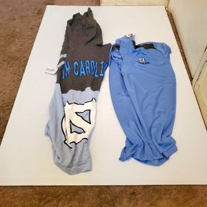 LOTS OF TWO NEW MEDIUM NORTH CAROLINA  SPORTS WEAR